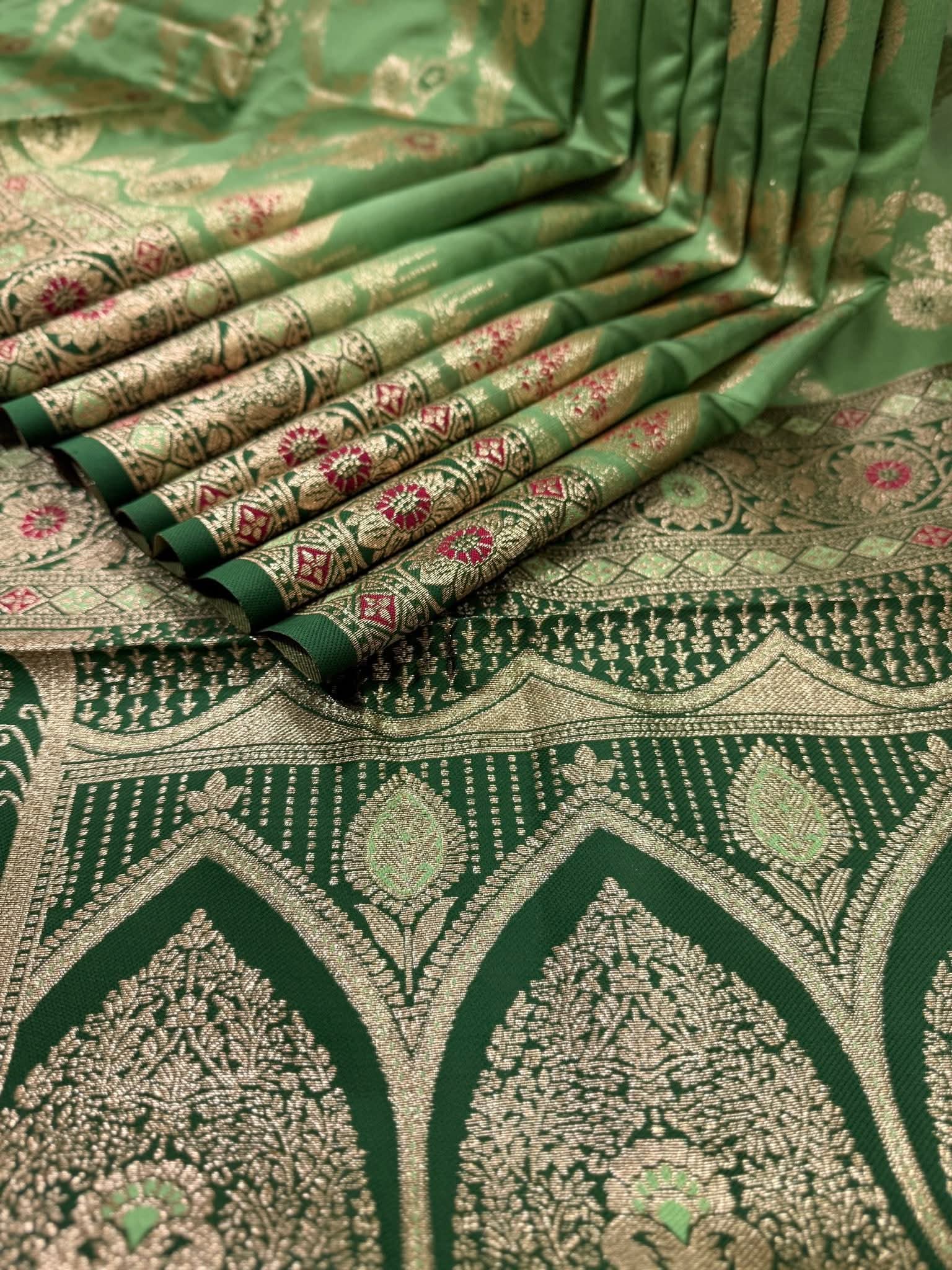 Indian Organga silk saree