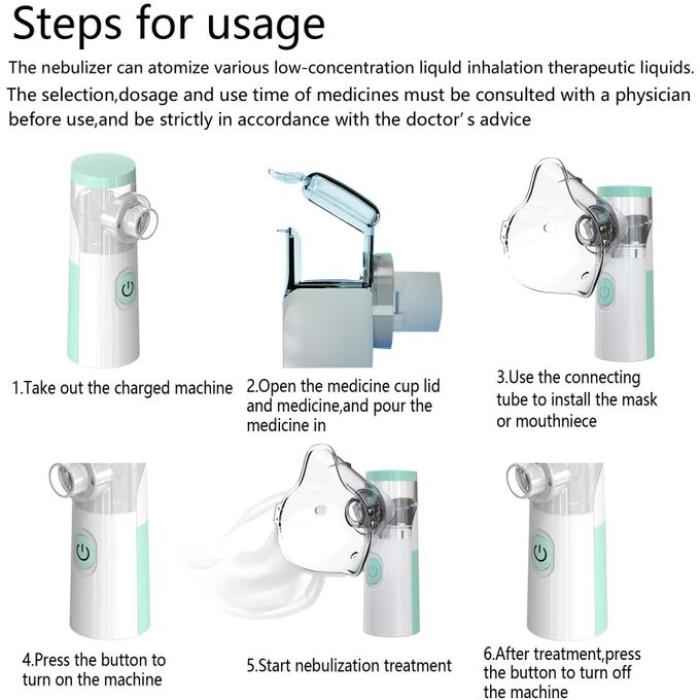 Premium Quality Portable Mesh Nebulizer JSL-W303