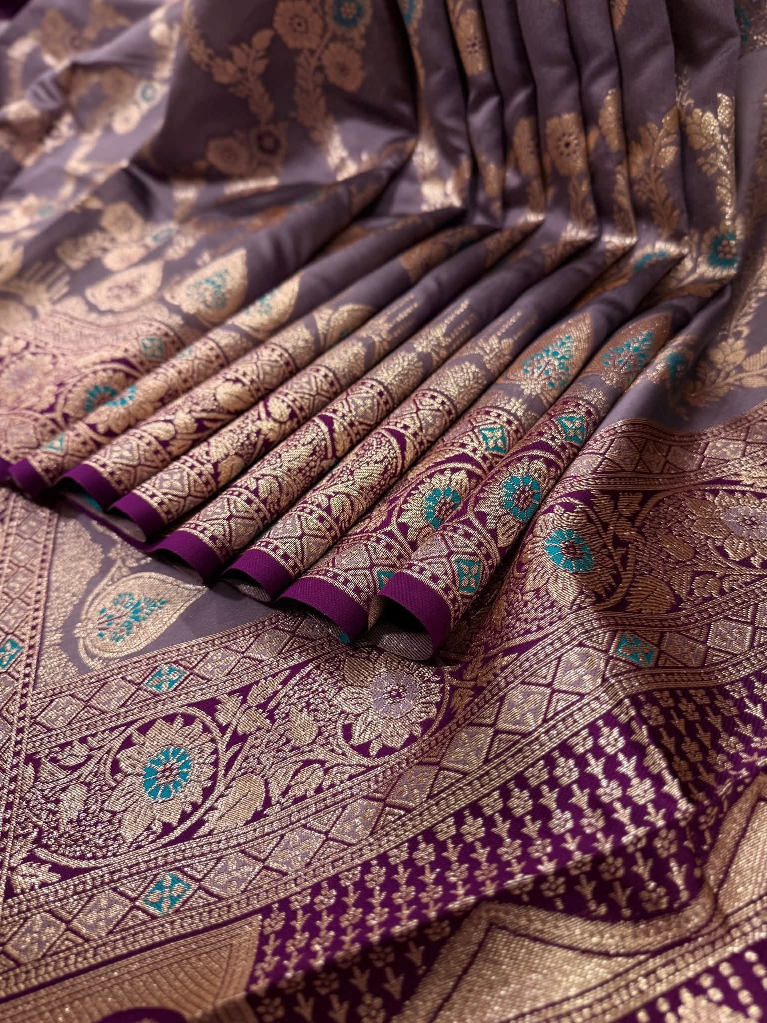 Indian Organga silk saree